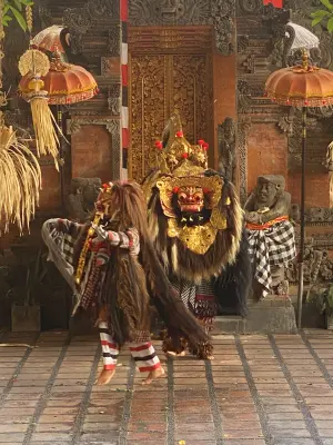 balinese barong & kris dance show baliwonderstour